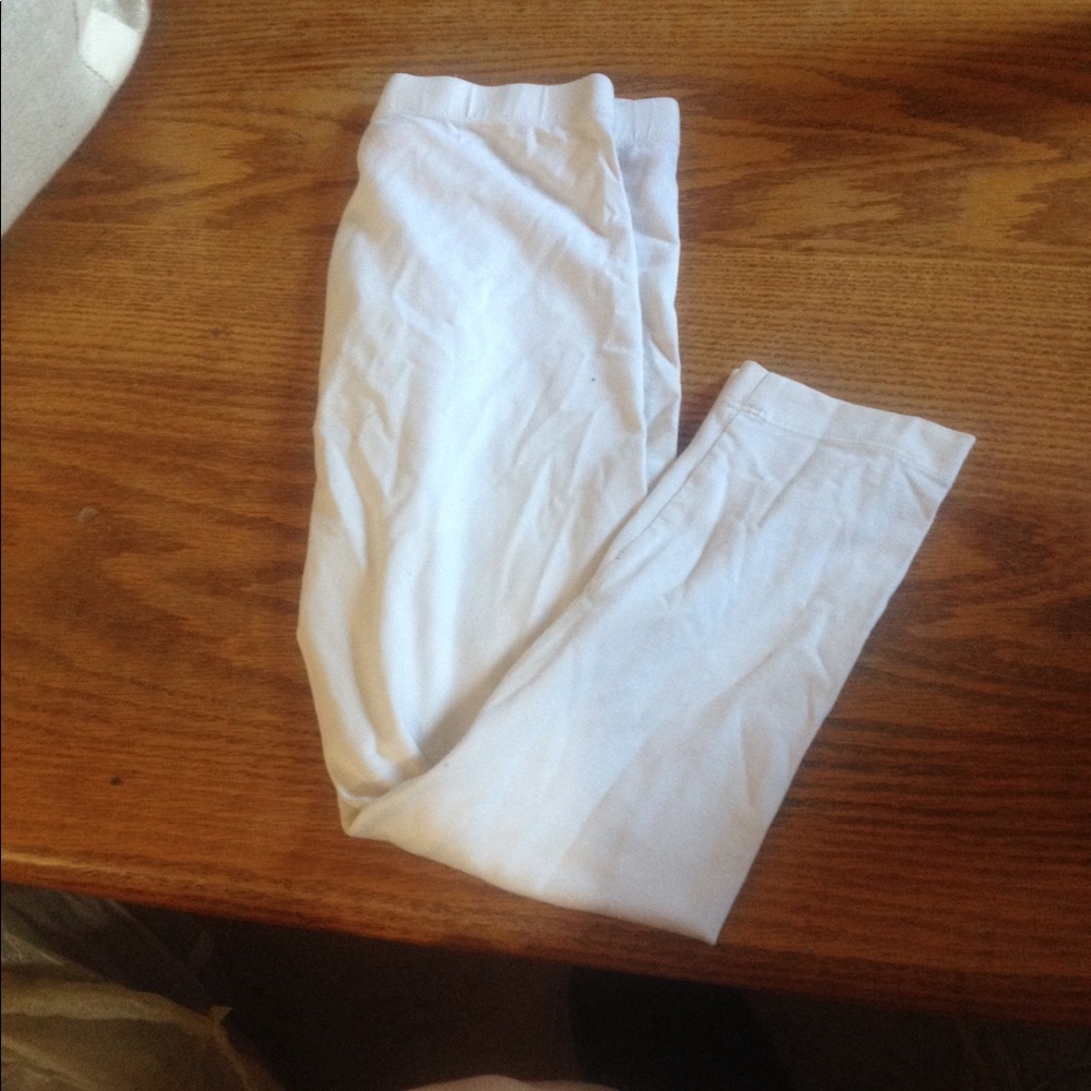 BNWOT WHITE LEGGINGS