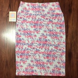 Floral print Cassie pencil skirt