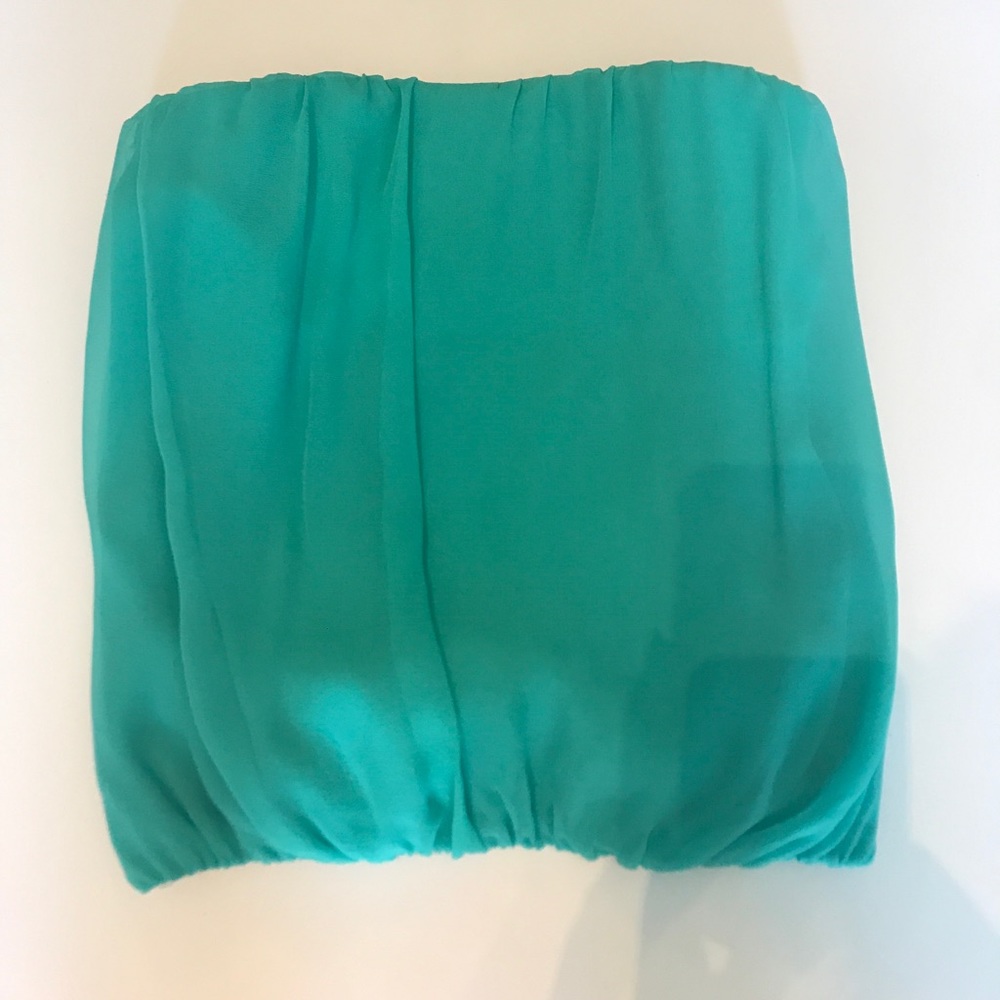 Alice & Olivia Silk tube top