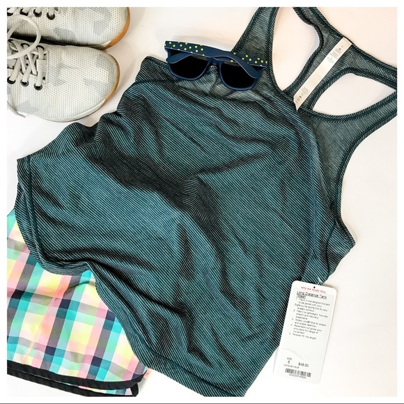 lululemon athletica Tops - NWT Lululemon Long Distance Tank *Mesh, Size 6