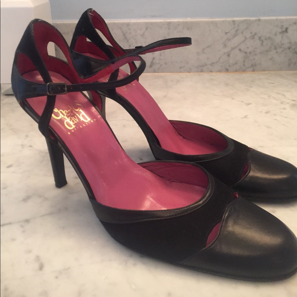 Charles & David elegant heels leather/suede