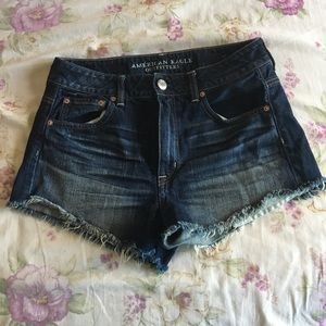 High-Waisted Jean Shorts
