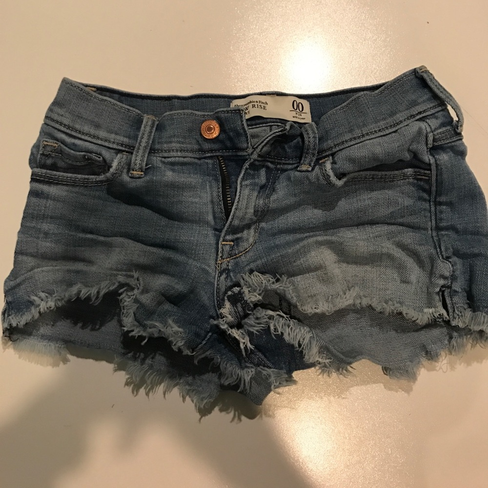 Abercrombie jean shorts