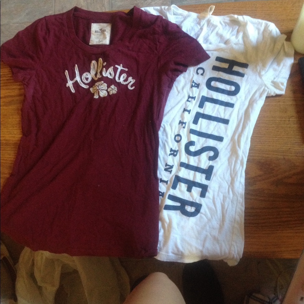 2 Hollister Shirts