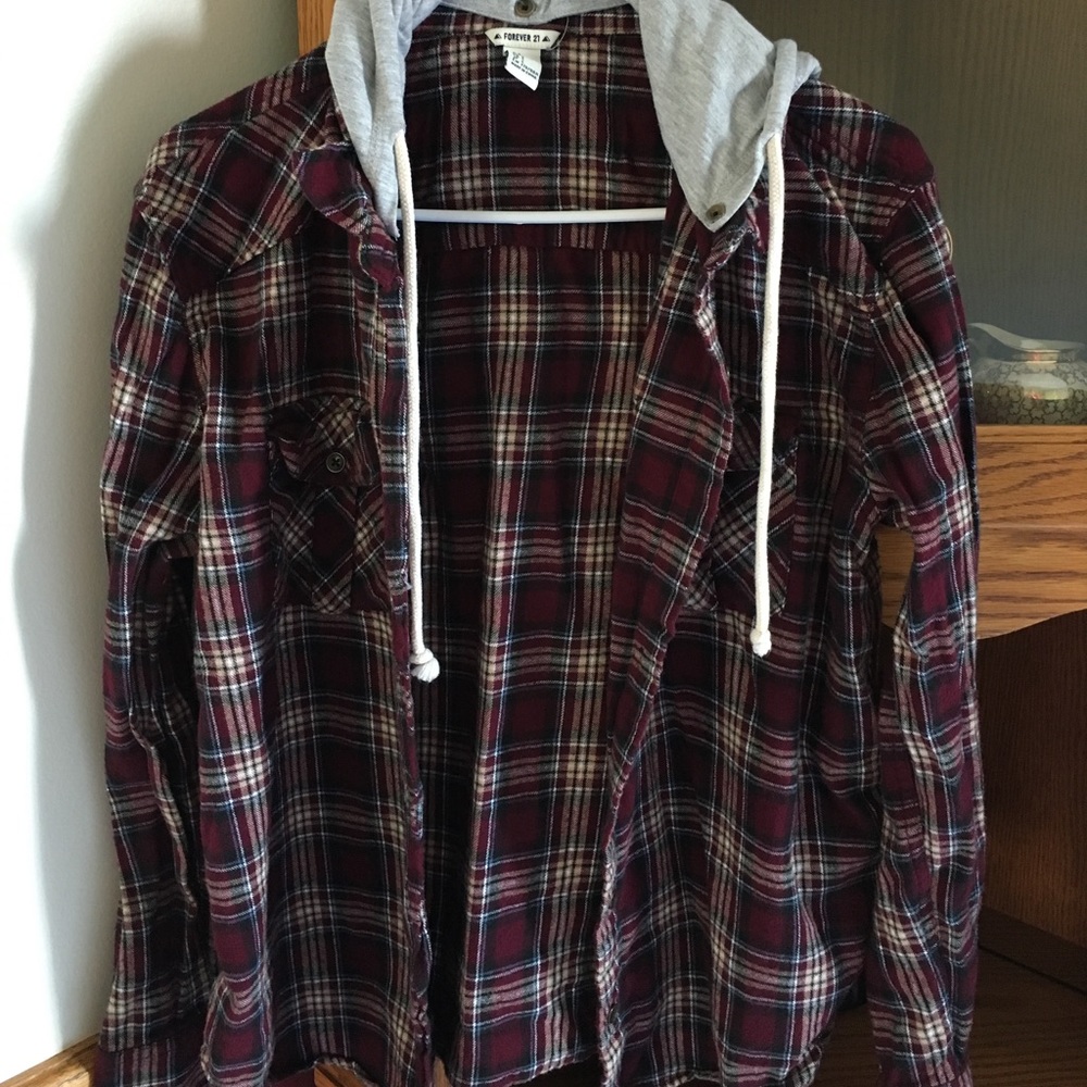Forever 21 plaid jacket