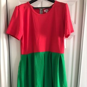 LuLaRoe Amelia Dress 3XL • New with Tags!