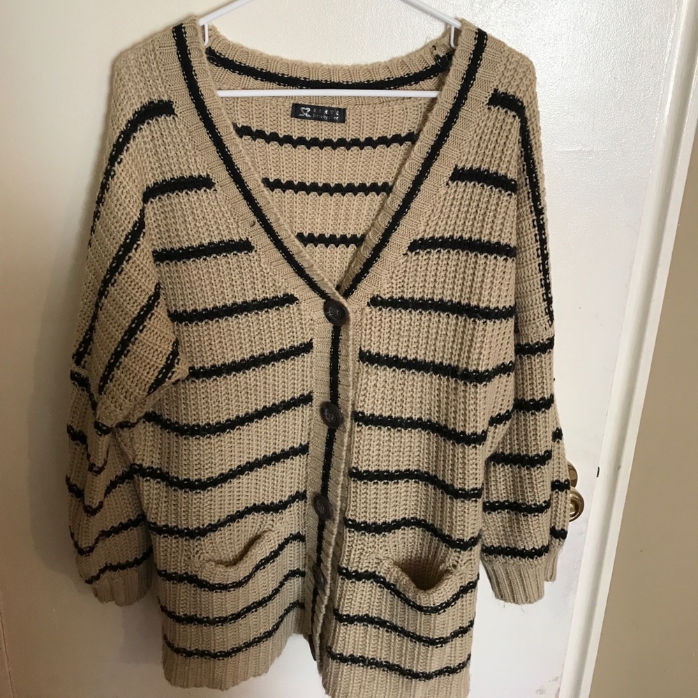 Oversized vintage cardigan