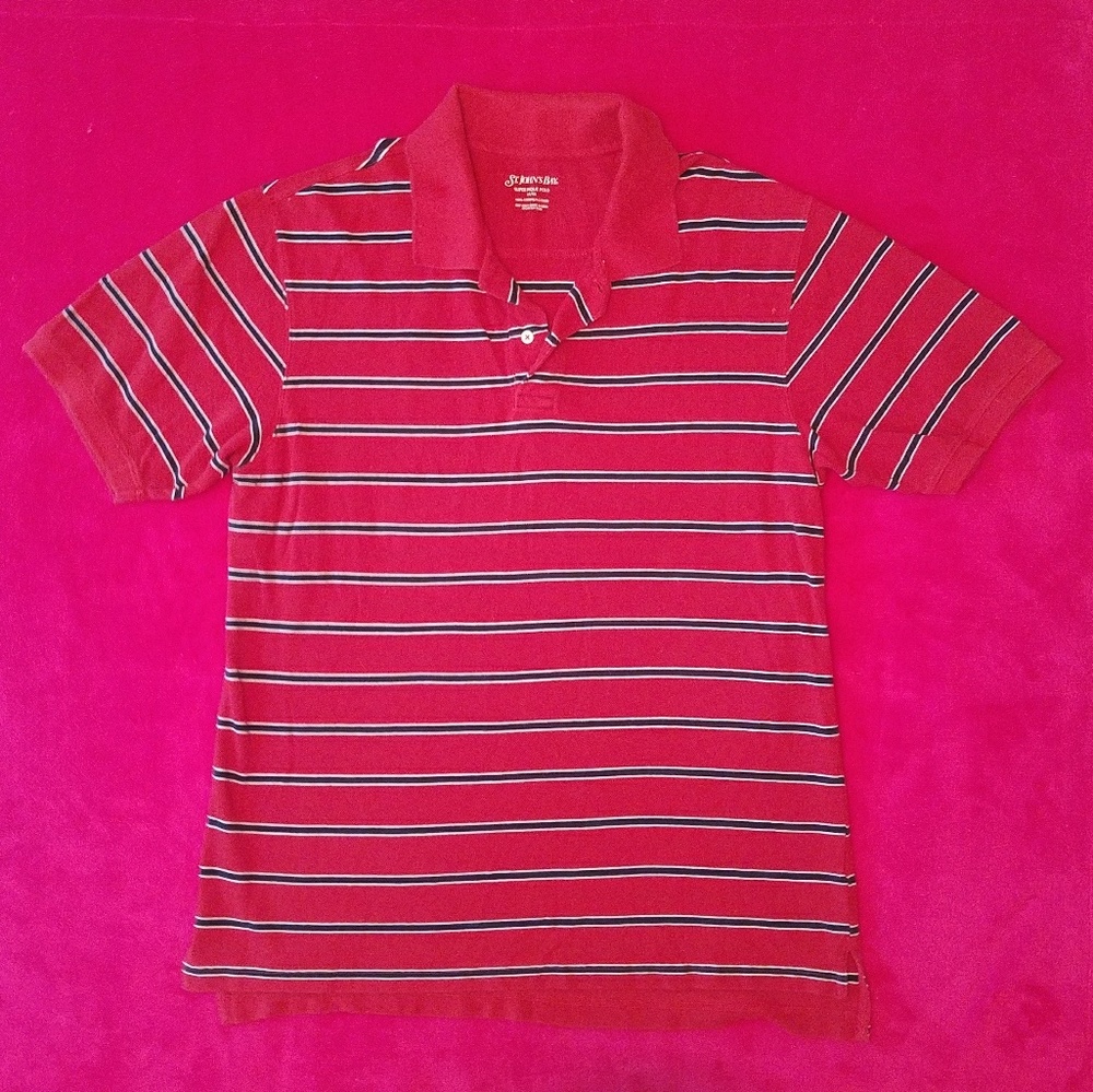 Men's St. John's Bay Polo Size Large "Tall" (long)