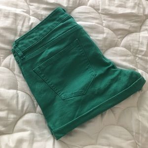 Green Gap shorts!