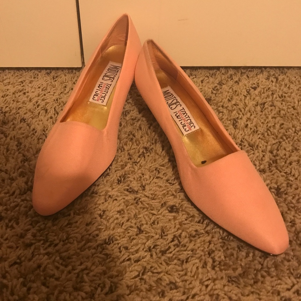 Mootsies tootsies pink heels