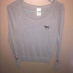 oversized VS PINK top!! 😍