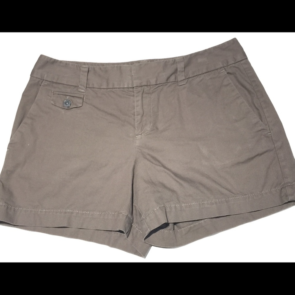 ANN TAYLOR LOFT COTTON DRESS SHORTS