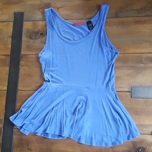 Peplum Cotton Tank Peplum Cotton Tank
