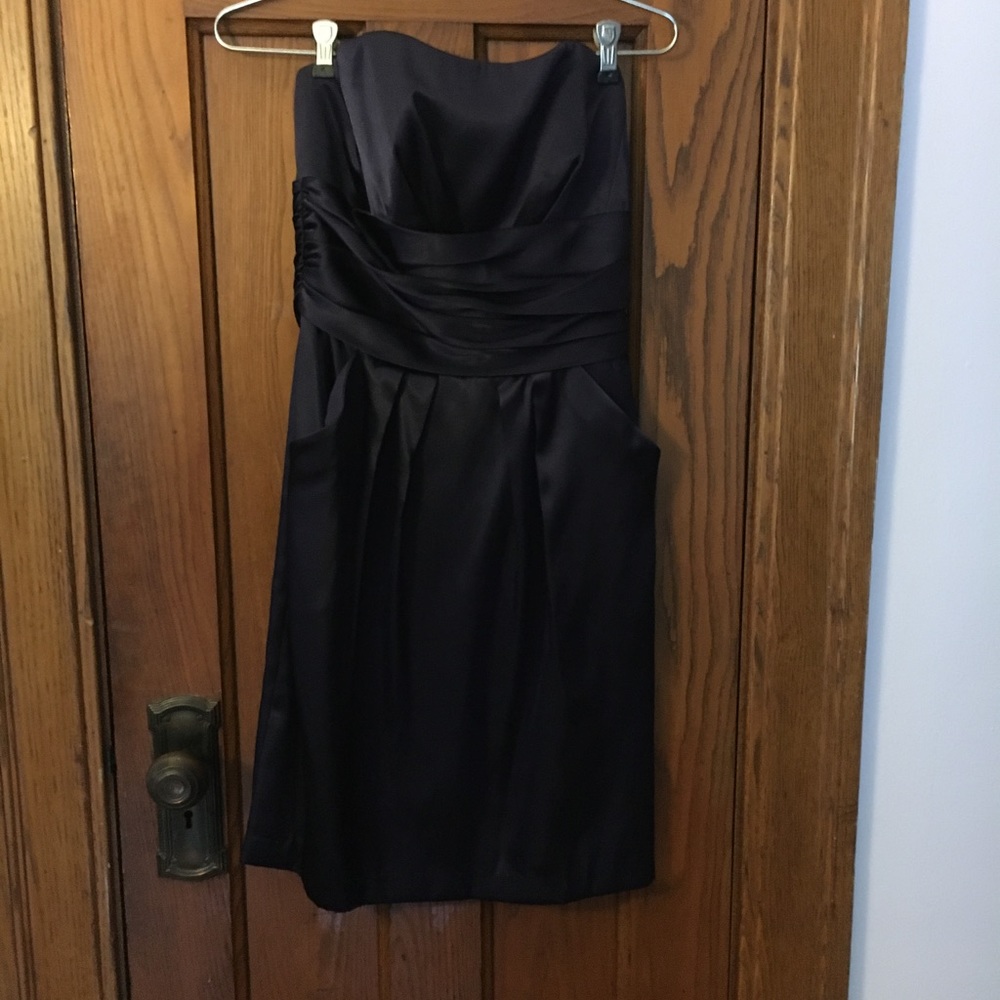 Davids bridal Lapis bridesmaid dress