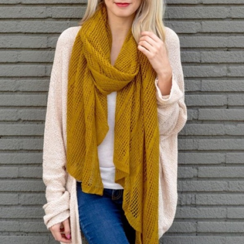 🆕MUSTARD Scarves
