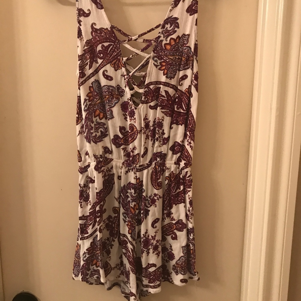Floral print Kendall+Kylie Romper