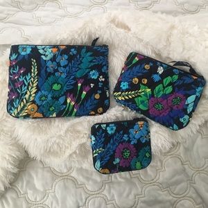 Vera Bradley Pouch Set