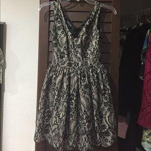 Bebe scallop dress Bebe scallop dress