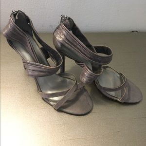 Nine West open toe heels