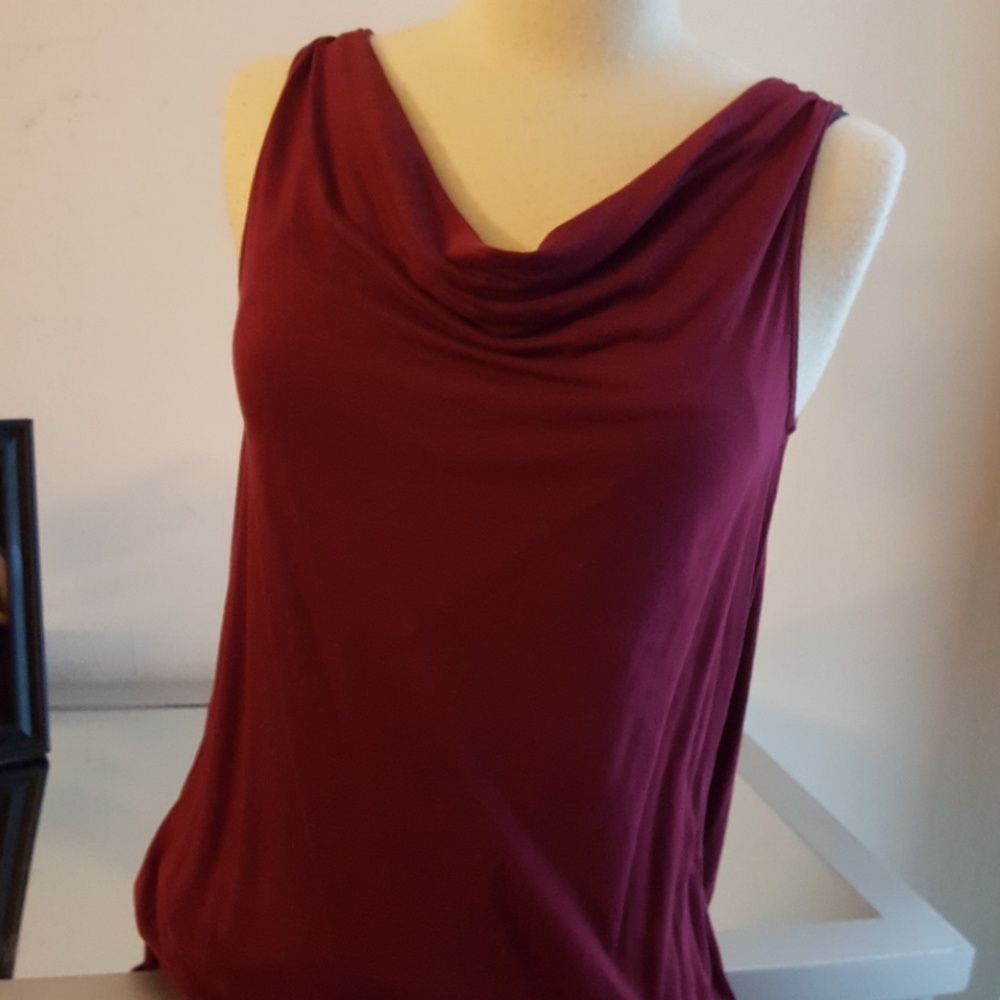 Ann Taylor's LOFT Maroon Top
