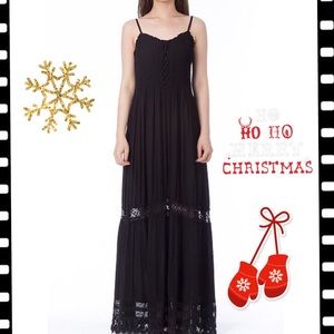 Monoreno Black Maxi Dress- NWT⚫️ Monoreno Black Maxi Dress- NWT⚫️
