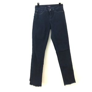 NYDJ tie dye bottom jeans