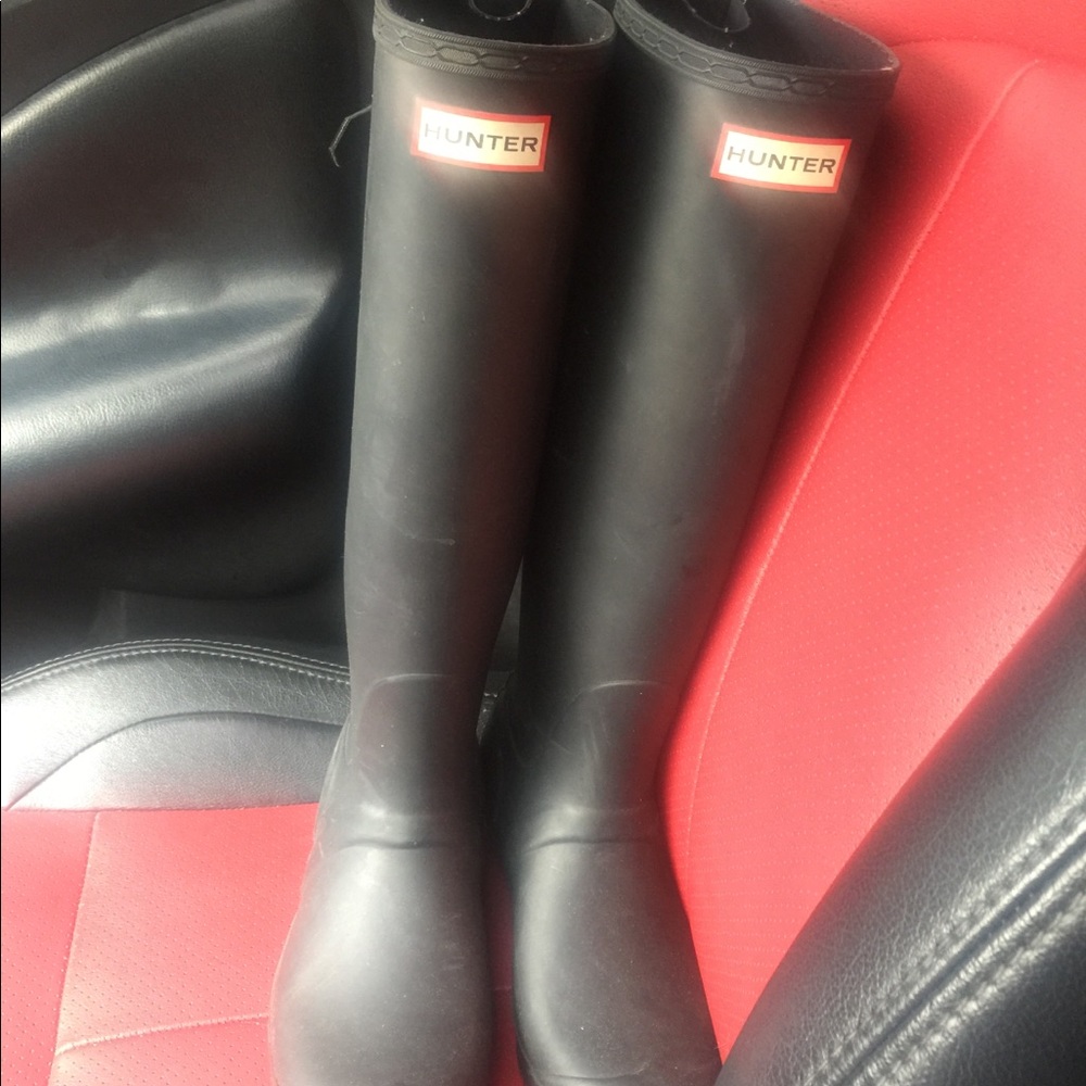 Hunter rain boots