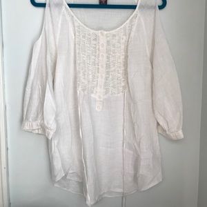 Free people gauzy tunic