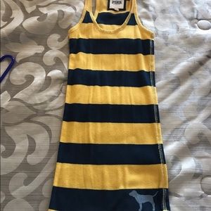 Victoria's Secret Pink Striped Tank Victoria's Secret Pink Striped Tank