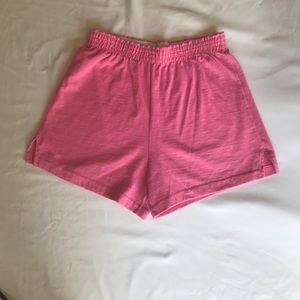Pink shorts