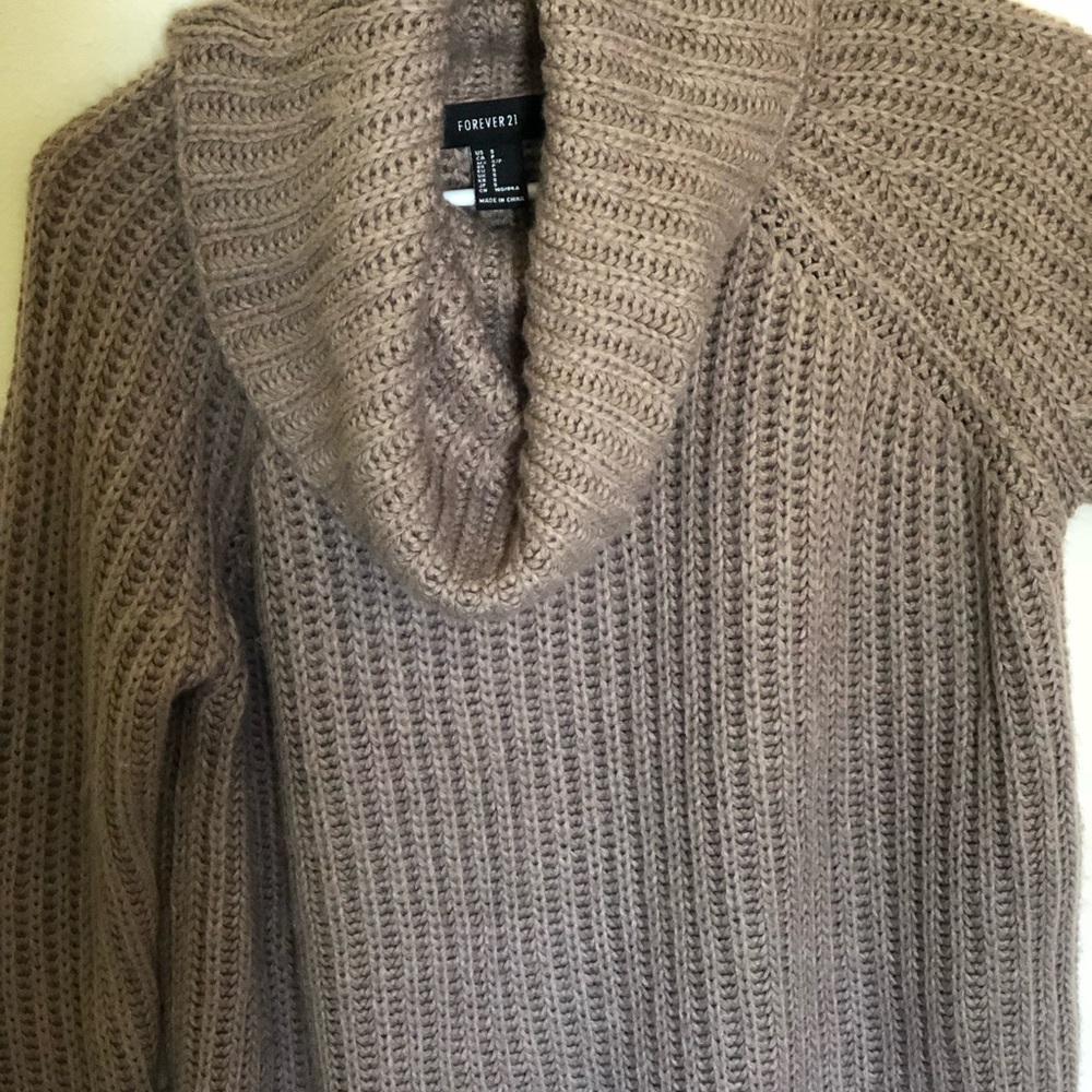 Turtle knit sweater