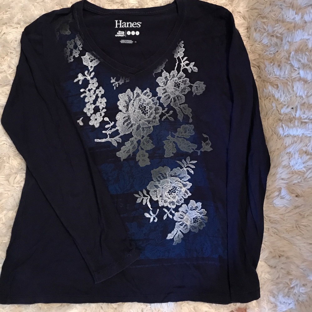 Hanes 2 for one price see pics grey and navy !!