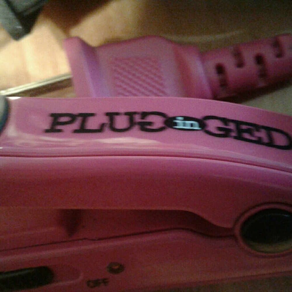 Conair Flat Iron &  Plug(In)ged