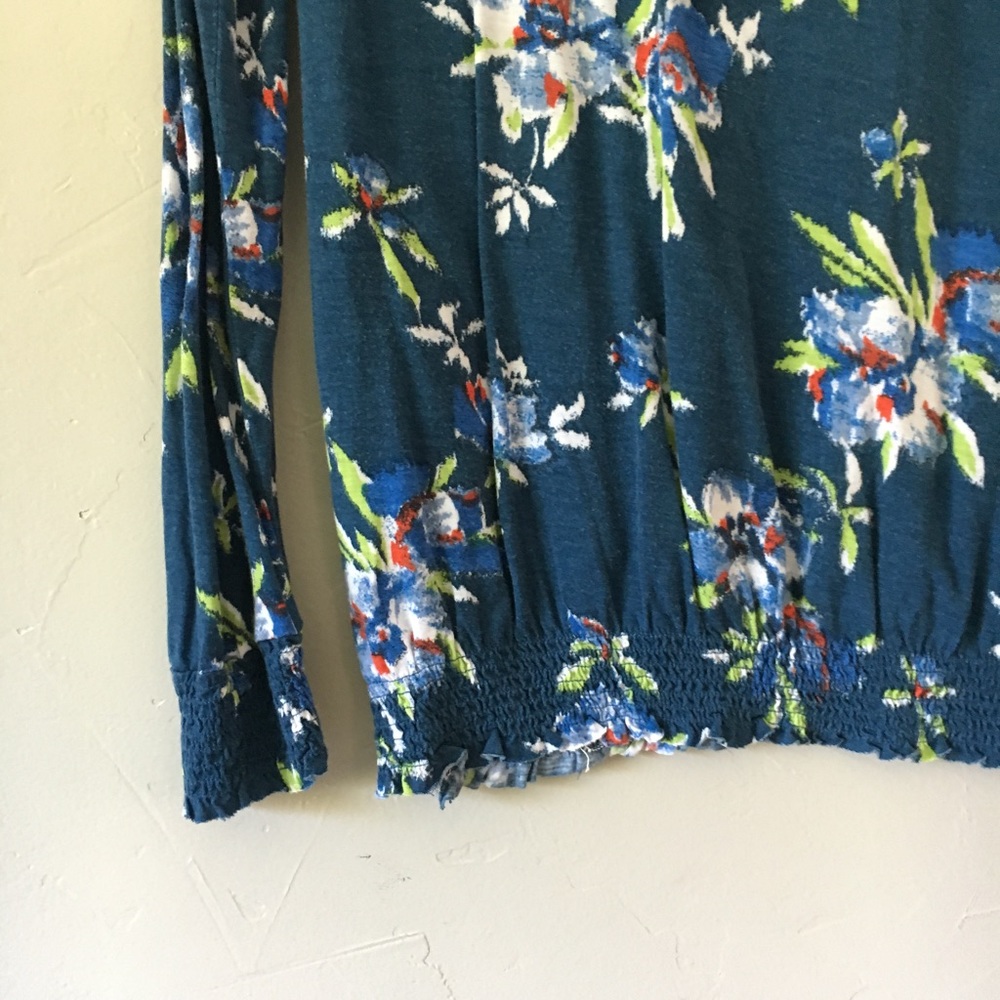 Anthropologie One September floral top size S