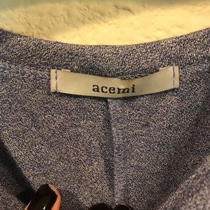 Acemi Tops - Light blue super soft short sleeve tunic top dress Acemi Tops - Light blue super soft short sleeve tunic top dress