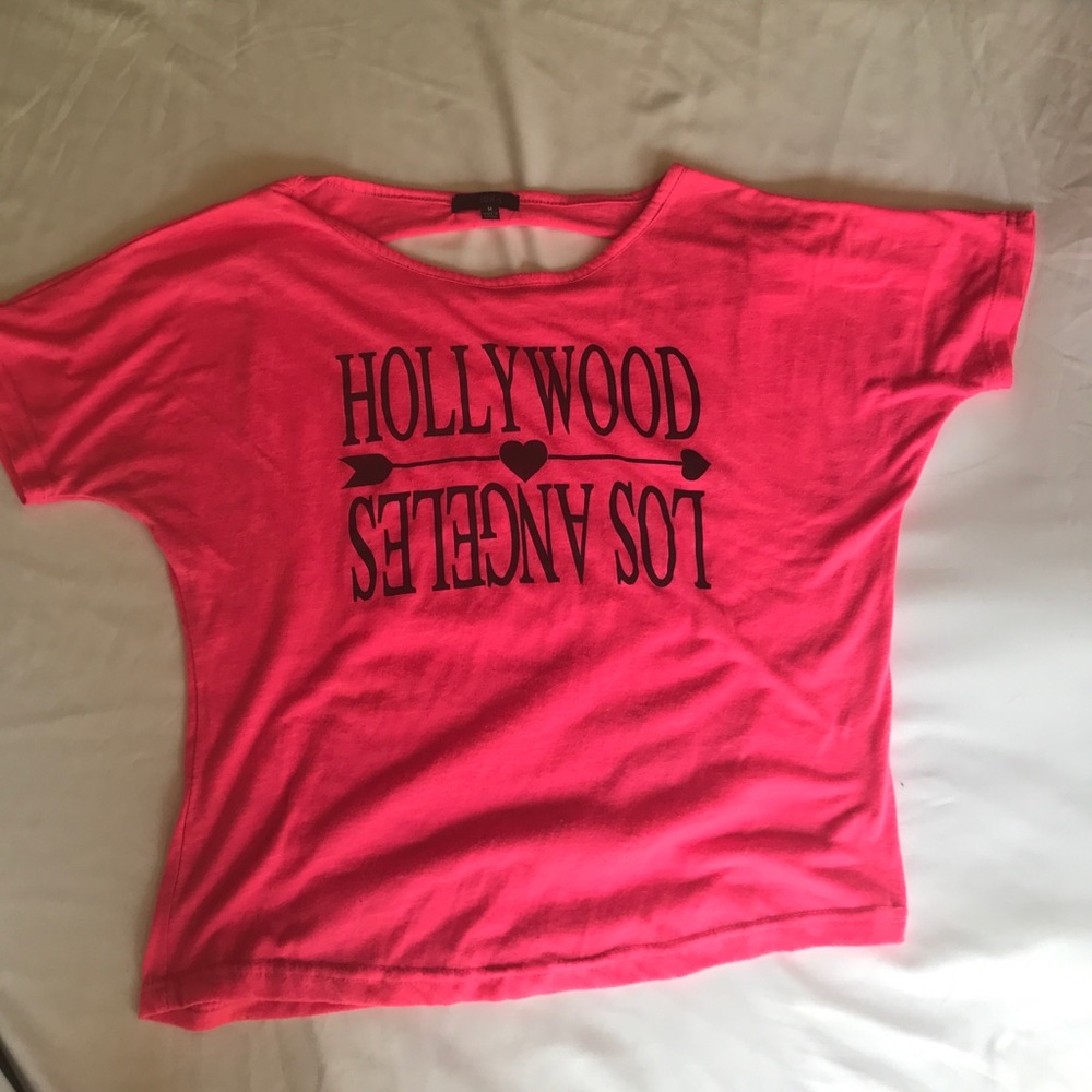 Cut back shirt