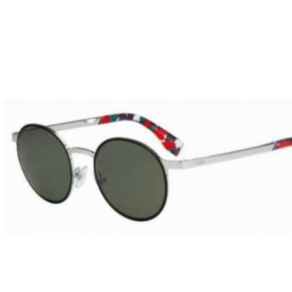 Fendi Accessories - Authentic Fendi Palladium Round Sunglasses