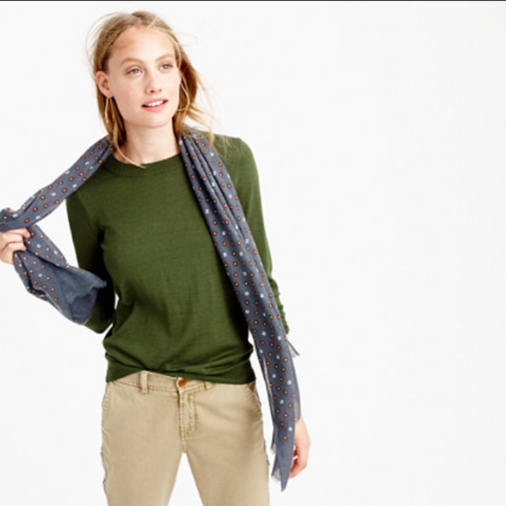 Tipi sweater j. Crew in fresh parsley