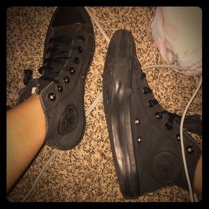 All-Black Converse