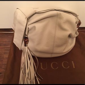 Gucci off white Hobo