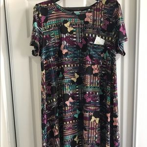 Brand New LuLaRoe Disney Carly w/ Minnie Pattern