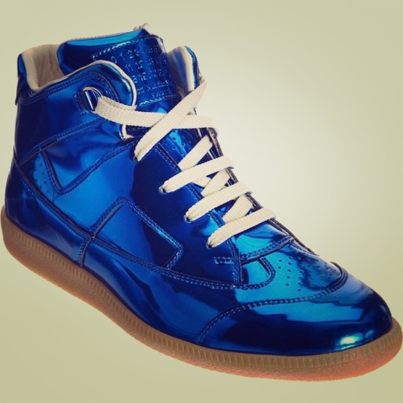 Maison Martin Margiela Metallic Sneakers - Picture 1 of 5