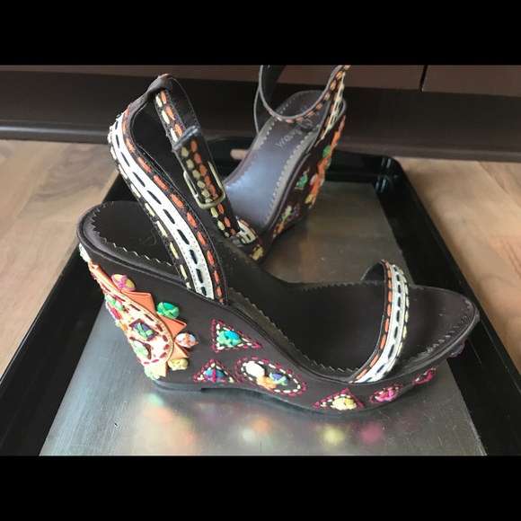 Sam Edelman "Dori" Brown Sandals - Picture 1 of 6