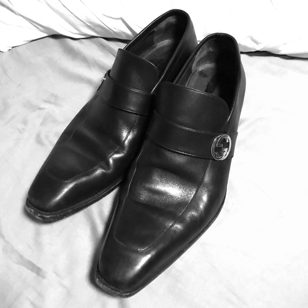 ➕Black GUCCI Loafers ➕