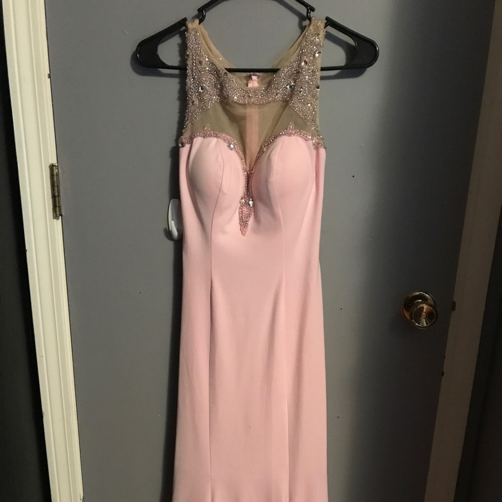 Baby Pink Prom Dress