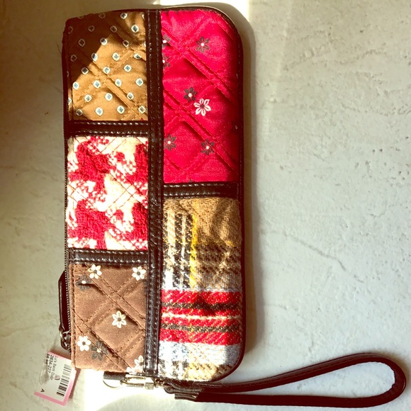 NWOT Vera Bradley quilted clutch - Picture 1 of 4