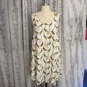 NWT H&M Alligator Print Tank Dress