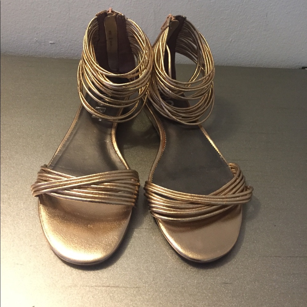 Report Sandals Rose Gold
