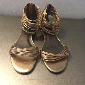 Report Sandals Rose Gold