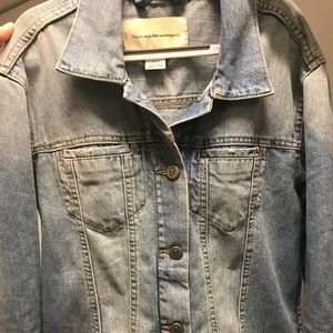 NWOT Anthropologie Jean Jacket XS